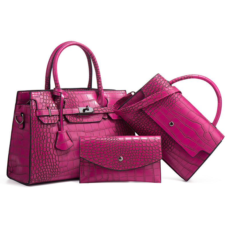 Three Piece Handbag Set