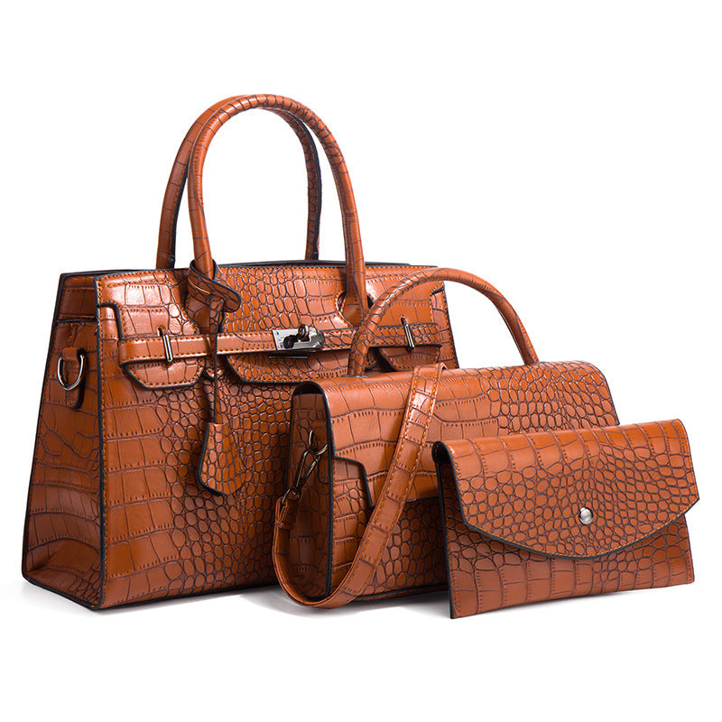 Three Piece Handbag Set