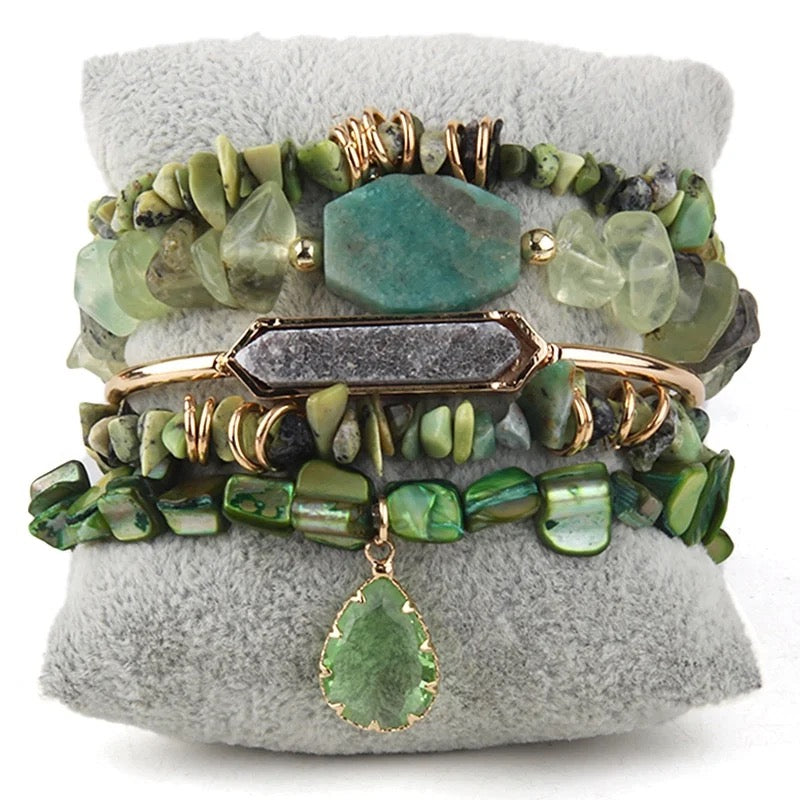 Stackable Gem Bracelet