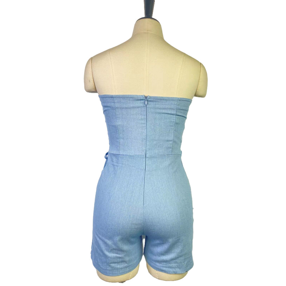 Roxy Denim Romper