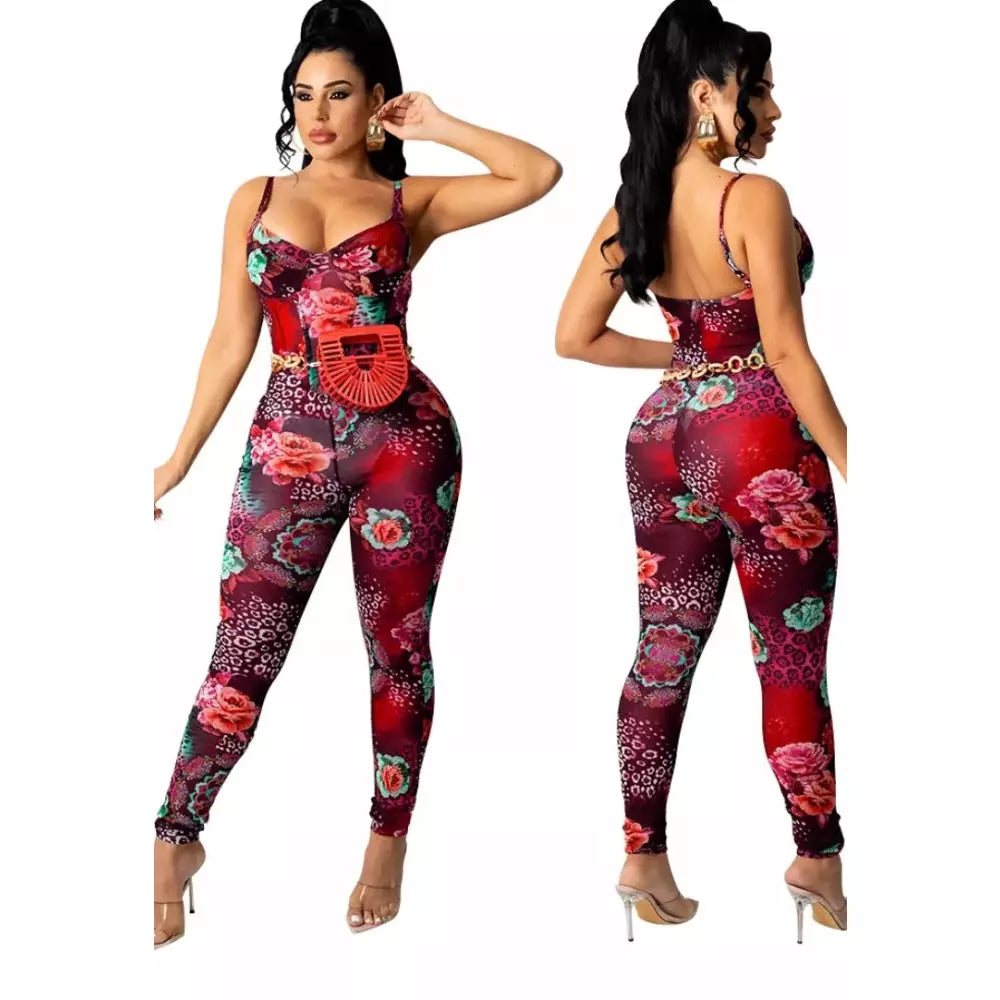 Renee Floral jumpsuit