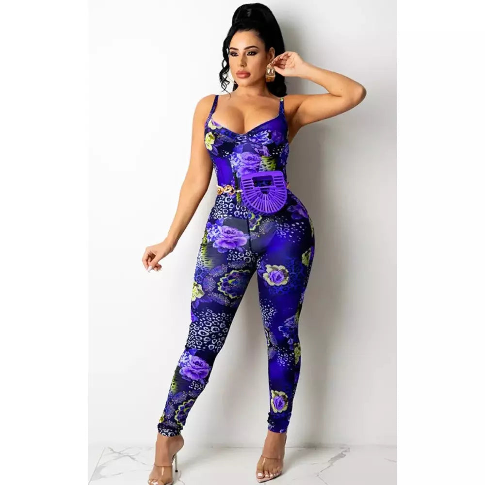 Renee Floral jumpsuit