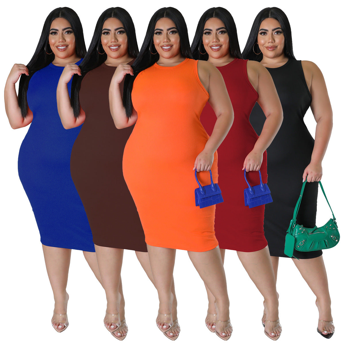 MEGAN - PLUS SIZE DRESS