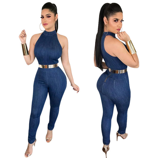 Karemma Denim Jumpsuit